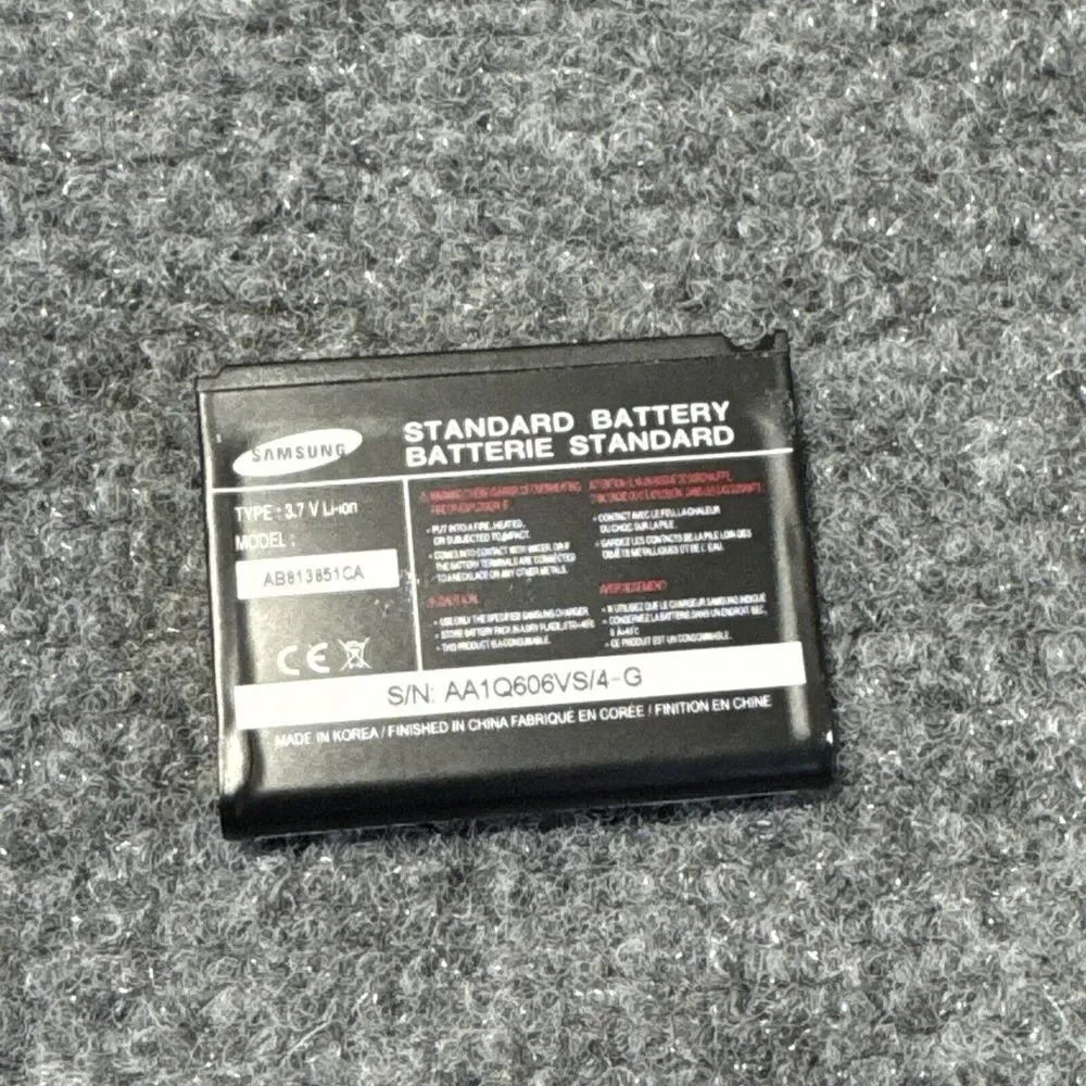 Samsung‎ AB813851CA New OEM Battery Blackjack 2 II Sgh-i617